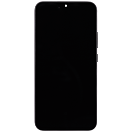 Screen Assembly with Frame for Samsung Galaxy A34 2023/A346 Original Refurbished Silver