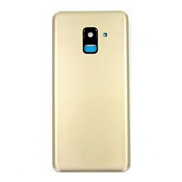 Buy reliable spare parts with Lifetime Warranty | Back Cover with Camera Lens for Samsung Galaxy A8 2018 A530F Gold | Fast Delivery from our warehouse in Sweden!