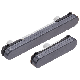 Side Buttons (Power/ Volume) for Samsung Galaxy S25 Ultra Titanium Black Original - Thepartshome.eu