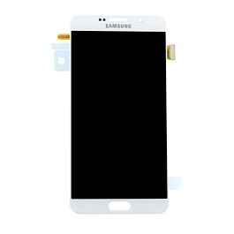 Samsung Galaxy Note 5 (N920C) LCD Assembly with New Pen Flex [White][OEM]