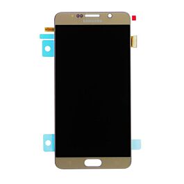 Samsung Galaxy Note 5 (N920C) LCD Assembly with New Pen Flex [Gold][OEM]