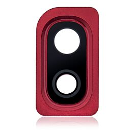 Samsung Galaxy A10 Back Camera Lens with Bezel Red OEM - Thepartshome.se