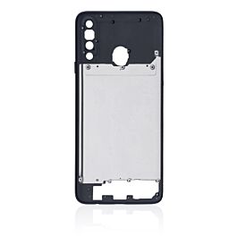 Samsung Galaxy A20s Mid Frame Housing Black OEM - Thepartshome.se