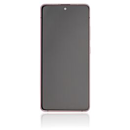 Samsung Galaxy A51 5G Display Assembly with Frame Prism Cube Pink Original Refurbished - Thepartshome.se