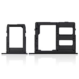Samsung Galaxy A6 Plus SIM Tray Black Original - Thepartshome.se