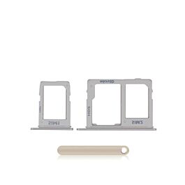 Samsung Galaxy A6 Plus SIM Tray Gold Original - Thepartshome.se