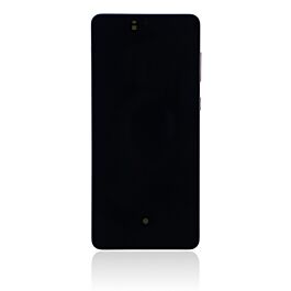 Samsung Galaxy A73 Display Assembly with Frame White - Thepartshome.se