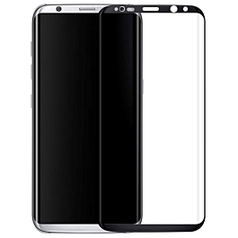 Full Coverage Case Friendly Tempered Glass for Samsung Galaxy S8 Plus - Black