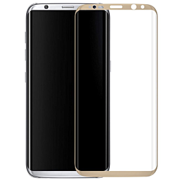 Samsung Galaxy S8 (G950F) Full Coverage Tempered Glass [Gold]