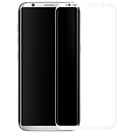Samsung Galaxy S8 (G950F) Full Coverage Tempered Glass [White]