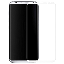 Samsung Galaxy S8 Plus (G955F) Full Coverage Tempered Glass [White]