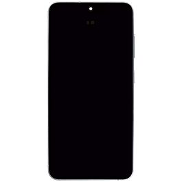 Screen Assembly for Samsung Galaxy S24 Sapphire Blue With Frame Original Pulled