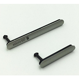 Sony Xperia Z3 (D6603) Plug Cover Set [2pcs/set] [Green]