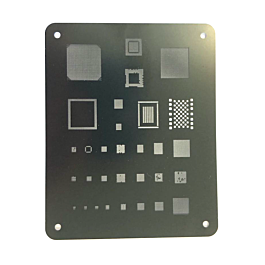 Board Repair Tool WYLIE Black BGA Reballing Stencil For IPad 6/Mini4/Air 2 