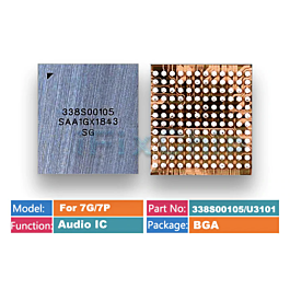Big Audio IC for iPhone 6S/6S Plus/7/7 Plus 338S00105 IC (U3101/U3500)
