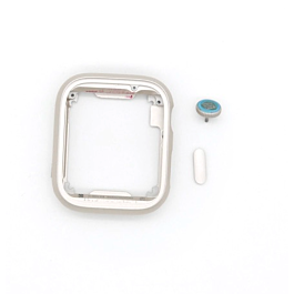 Apple Watch S7 41mm GPS Version Starlight Middle Frame with button