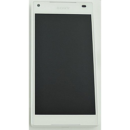 Sony Xperia Z5 Compact (E5823) LCD Assembly with Frame [White] [Full Original]