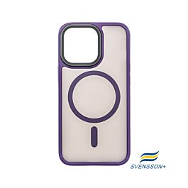 Buy reliable spare parts with Lifetime Warranty | Svensson+ Frosred MagSafe Case for iPhone 13 Pro Purple | Fast Delivery from our warehouse in Sweden!