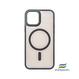 Buy reliable spare parts with Lifetime Warranty | Svensson+ Frosted MagSafe Case for iPhone 15 Black | Fast Delivery from our warehouse in Sweden!