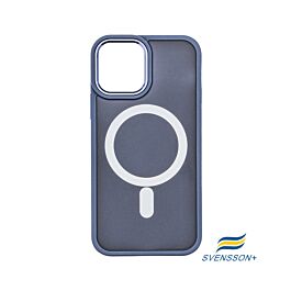 Buy reliable spare parts with Lifetime Warranty | Svensson+ Frosted White MagSafe Case for iPhone 14 Ocean Blue | Fast Delivery from our warehouse in Sweden!