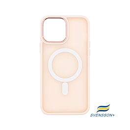 Buy reliable spare parts with Lifetime Warranty | Svensson+ Frosted White MagSafe Case for iPhone 13 Pro Max Pink | Fast Delivery from our warehouse in Sweden!