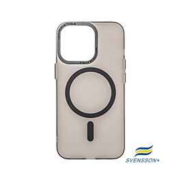 Buy reliable spare parts with Lifetime Warranty | Svensson+ Ultra-thin Frosted MagSafe Case for iPhone 14 Pro Black | Fast Delivery from our warehouse in Sweden!