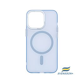 Buy reliable spare parts with Lifetime Warranty | Svensson+ Ultra-thin Frosted MagSafe Case for iPhone 14 Pro Blue | Fast Delivery from our warehouse in Sweden!