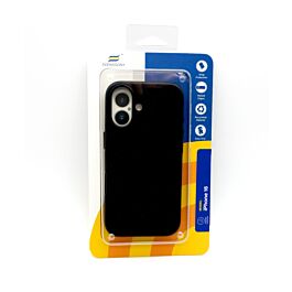 Svensson+ Black PU Case With MagSafe For iPhone 16 - Thepartshome.eu