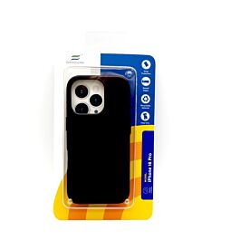 Svensson+ Black PU Case With MagSafe For iPhone 16 Pro - Thepartshome.eu