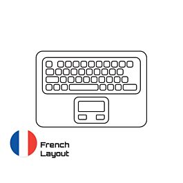 Achetez des pièces détachées MacBook fiables avec une garantie à vie | Topcase avec Clavier Disposition Français pour MacBook Air A2179 Space Grey | French Keyboard Livraison rapide de la Suède vers la France !