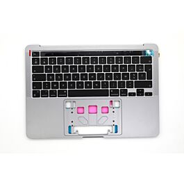 Topcase with Keyboard French Layout for MacBook Pro A2338 Space Grey - Thepartshome.eu