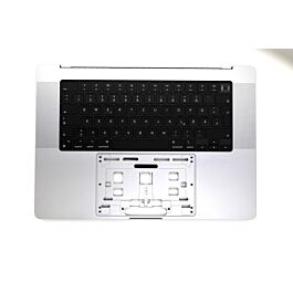 Topcase with Keyboard German Layout for MacBook Pro A2485 Space Grey - Thepartshome.eu