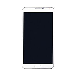 Samsung Galaxy Note 3 (N9005) LCD Assembly with Frame [White] [OEM]