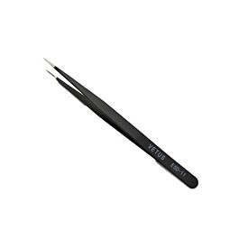 Fine Tip Straight Anti-static Tweezers [ESD-11] [140mm]