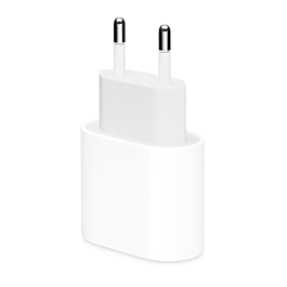 USB-C power adapter 20W wall charger CE type C wall charge white