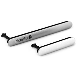 Sony Xperia Z3 (D6603) Plug Cover Set [2pcs/set] [White]