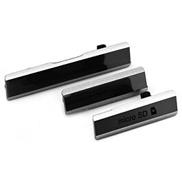 Sony Xperia Z1 (C6902) Plug Cover Set [3pcs/set][Black]