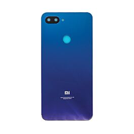 Buy reliable spare parts with Lifetime Warranty | Back Cover for Xiaomi Mi 8 Lite Aurora Blue | Fast Delivery from our warehouse in Sweden!