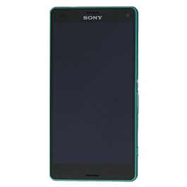 Sony Xperia Z3 Compact (D5833) LCD Assembly with Frame [Green][OEM]